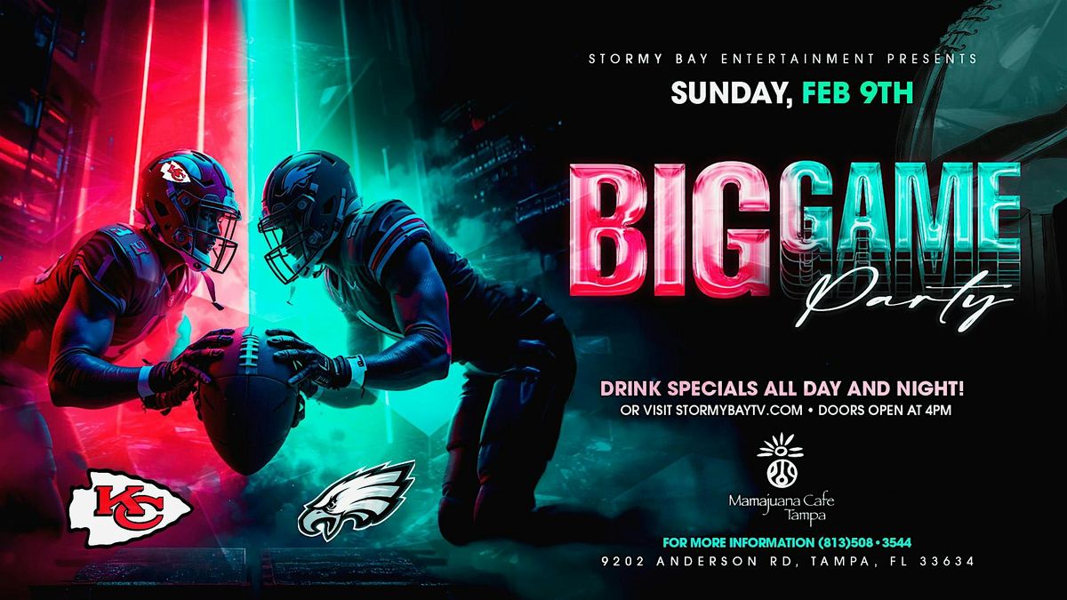 The Big Game Party at MamaJuana Cafe Tampa