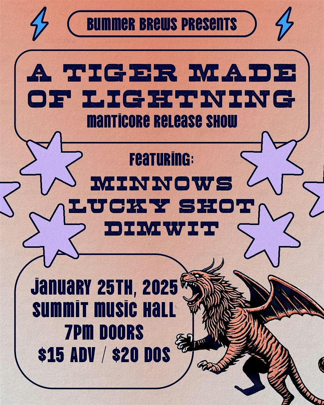 A Tiger Made of Lightning @ The Summit Music Hall