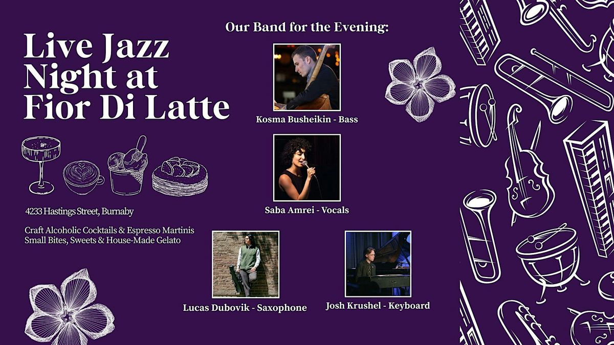 Live Jazz Night at Fior Di Latte Cafe