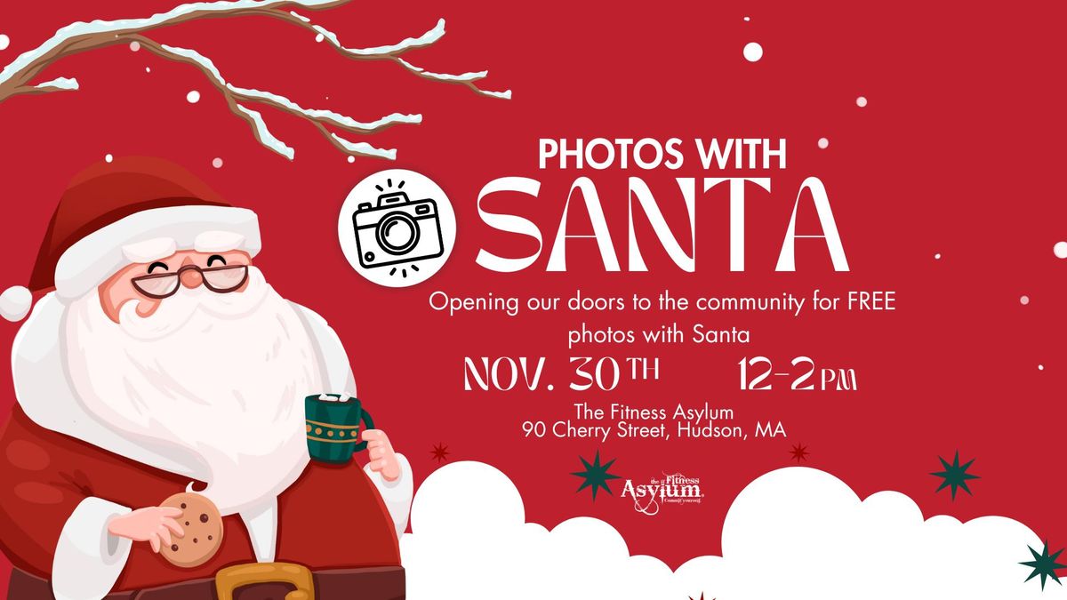 {FREE} Photos with Santa 