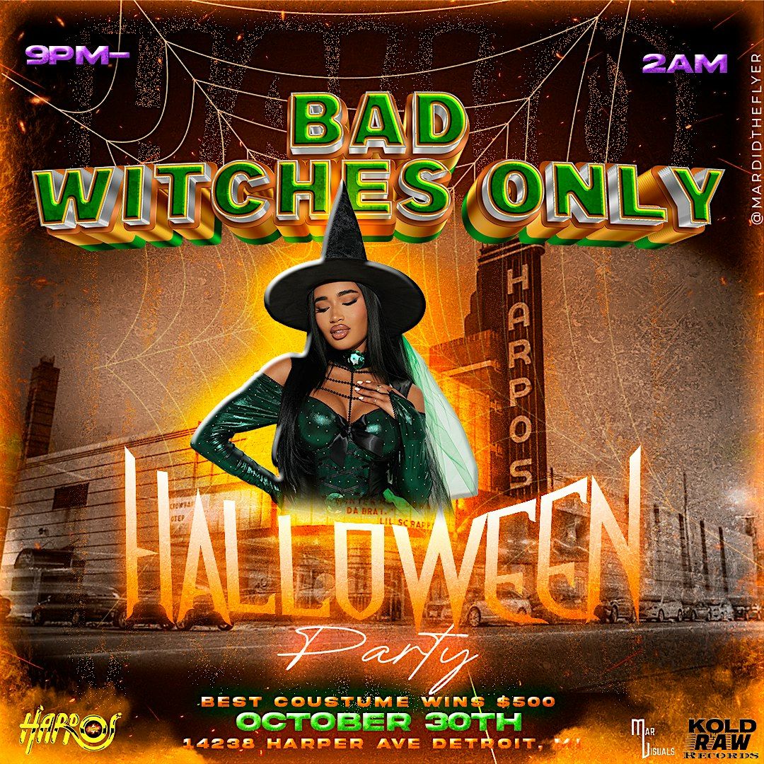 Bad Witches Only Halloween Party