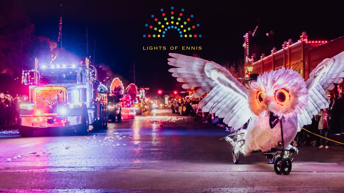 Lights of Ennis Parade, Block Party & Christmas Market