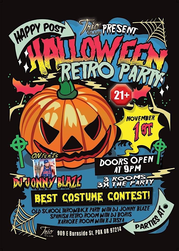 Halloween Retro Party x2