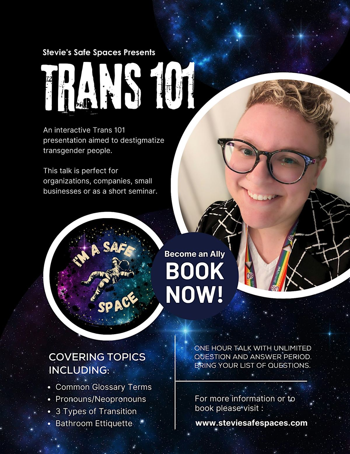 Prism: Trans 101 with Stevie's Safe Spaces