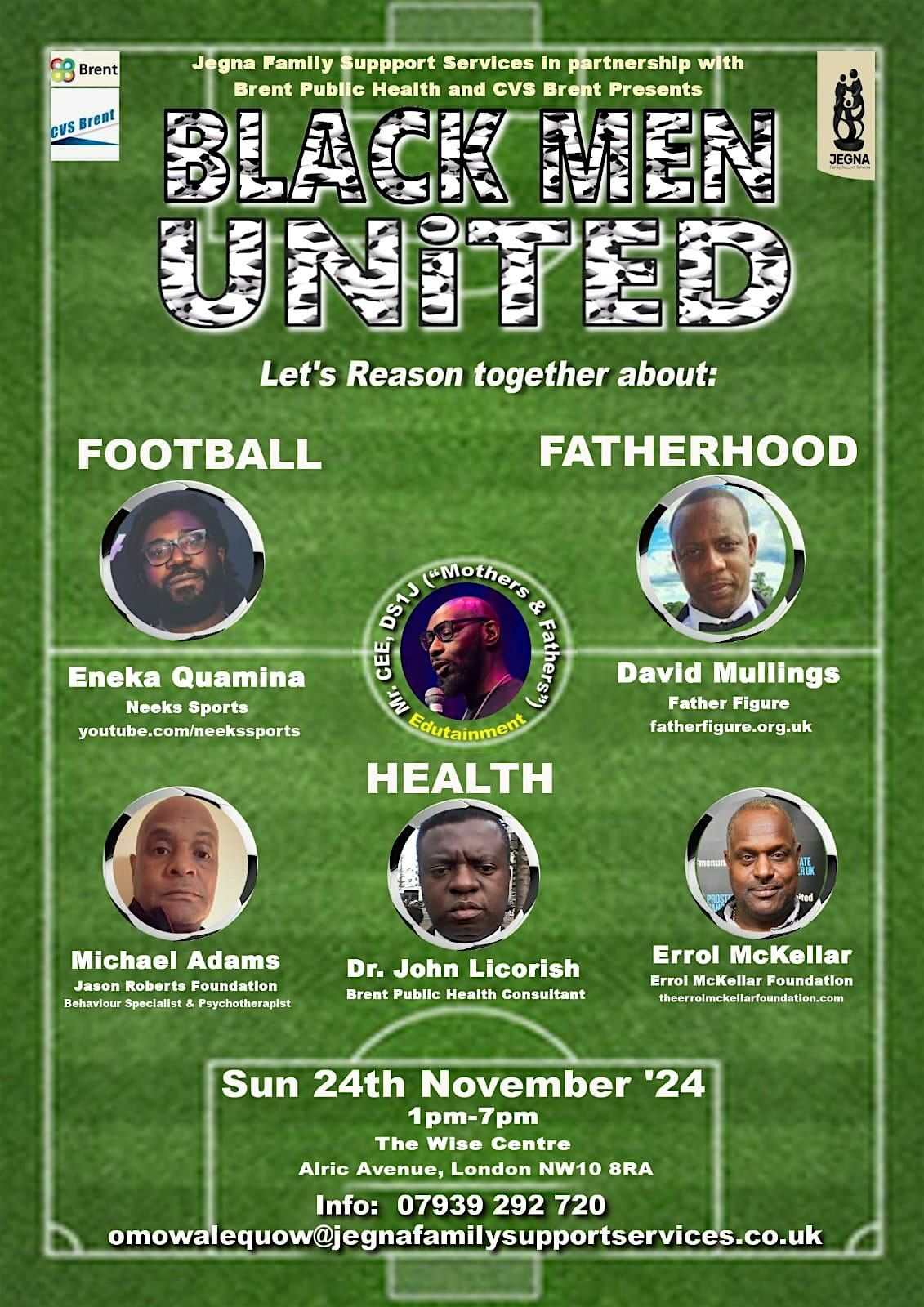 BLACK MEN UNITED: FOOTBALL, FATHERHOOD AND HEALTH