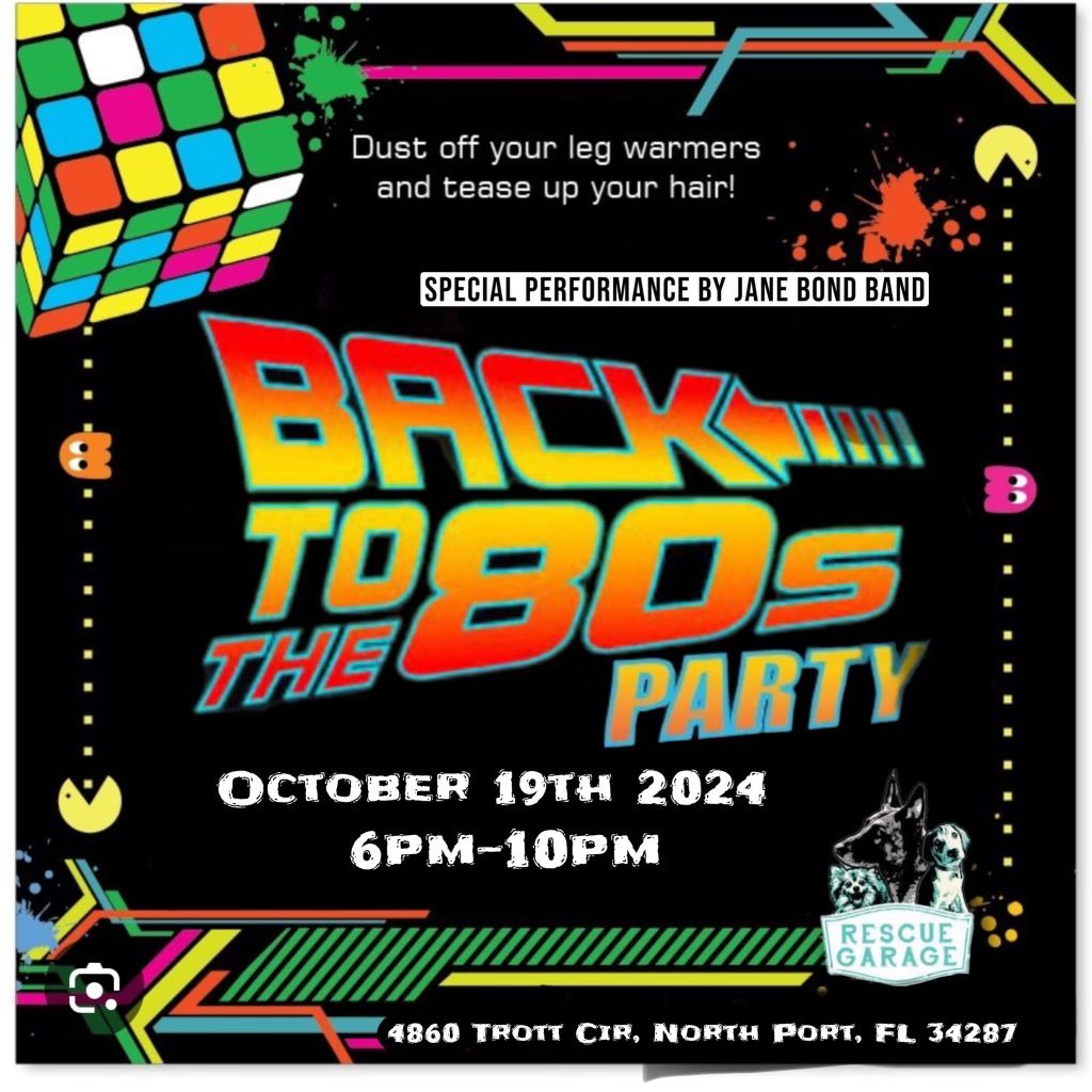 Back to the 80\u2019s Party