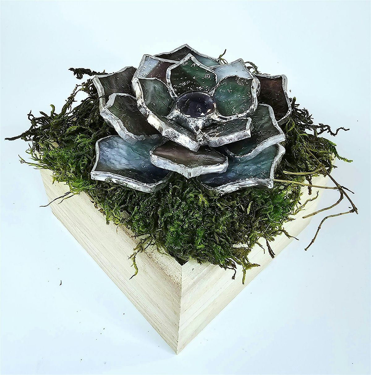 Design Your Own Stained Glass Succulents