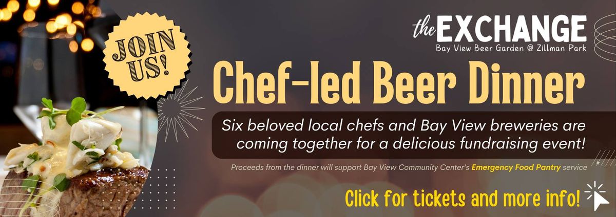 Chef-led Beer Dinner 