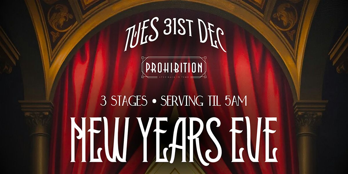 New Years Eve @ the Oscars \u2022 Prohibition Brisbane