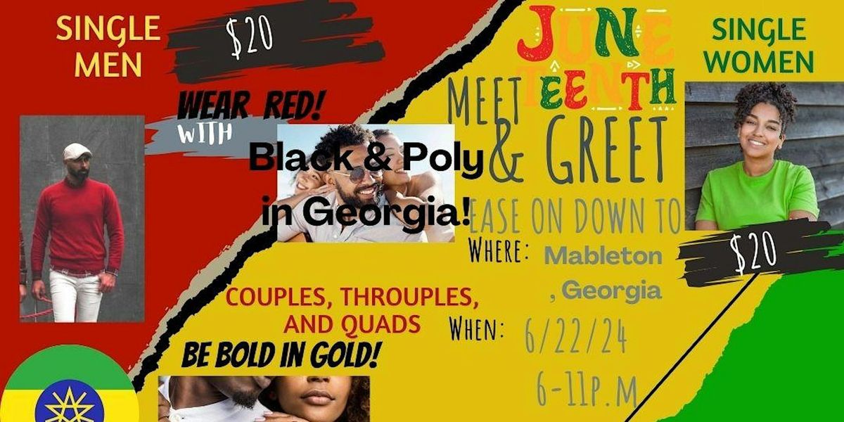 Black & Poly in Georgia Juneteenth Meet N' Greet in Mableton