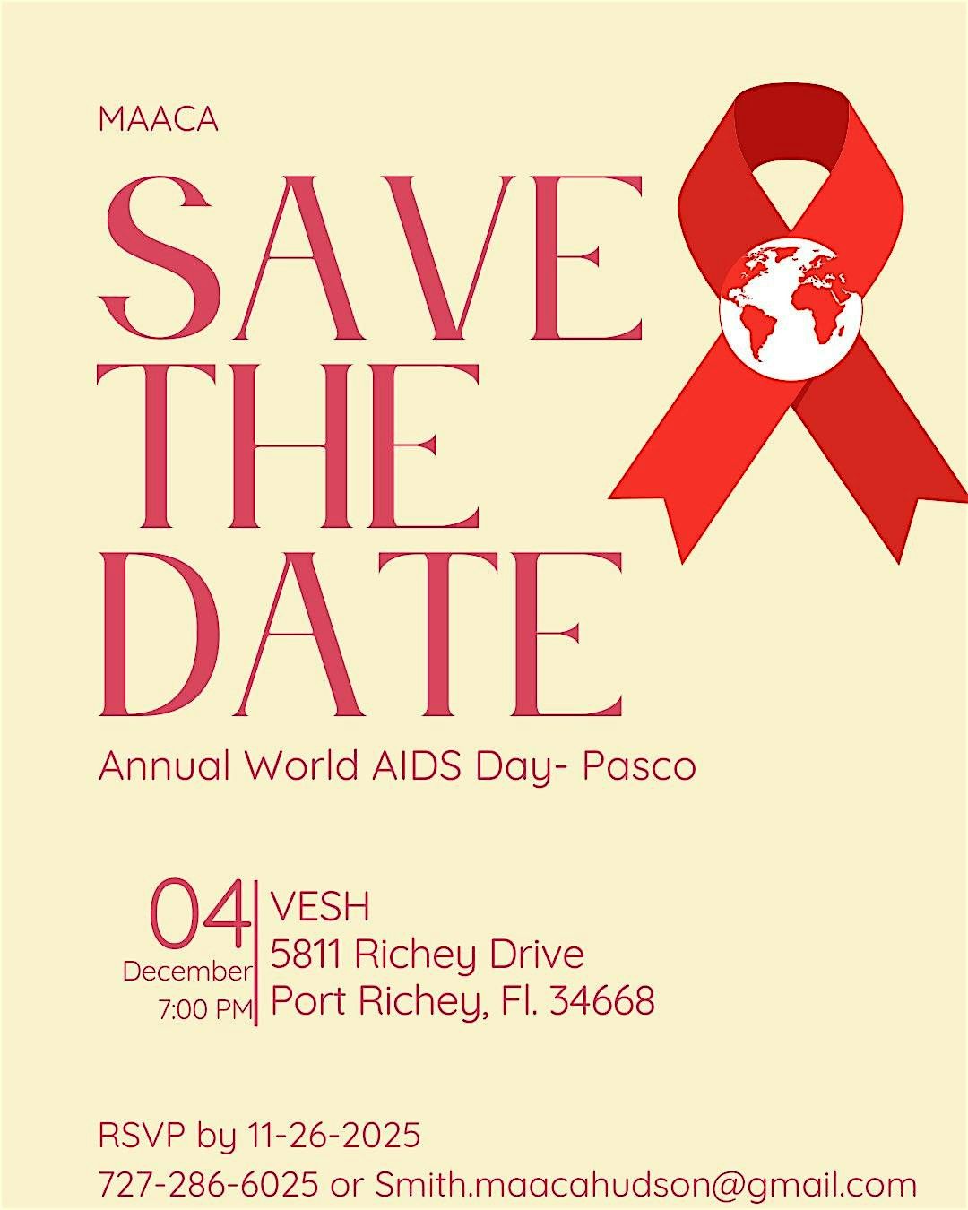 MAACA\u2019s Annual World AIDS Day Event
