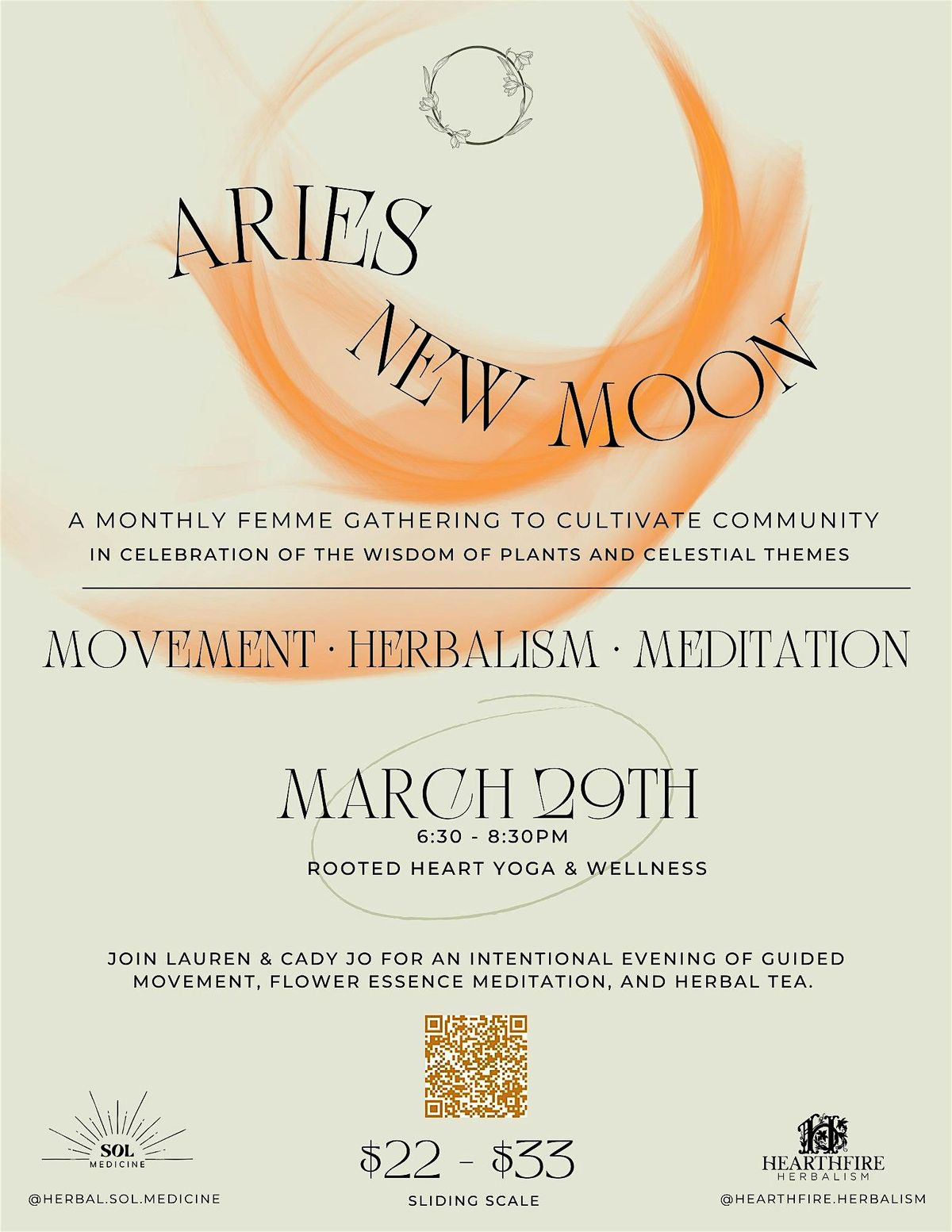 Aries New Moon Circle