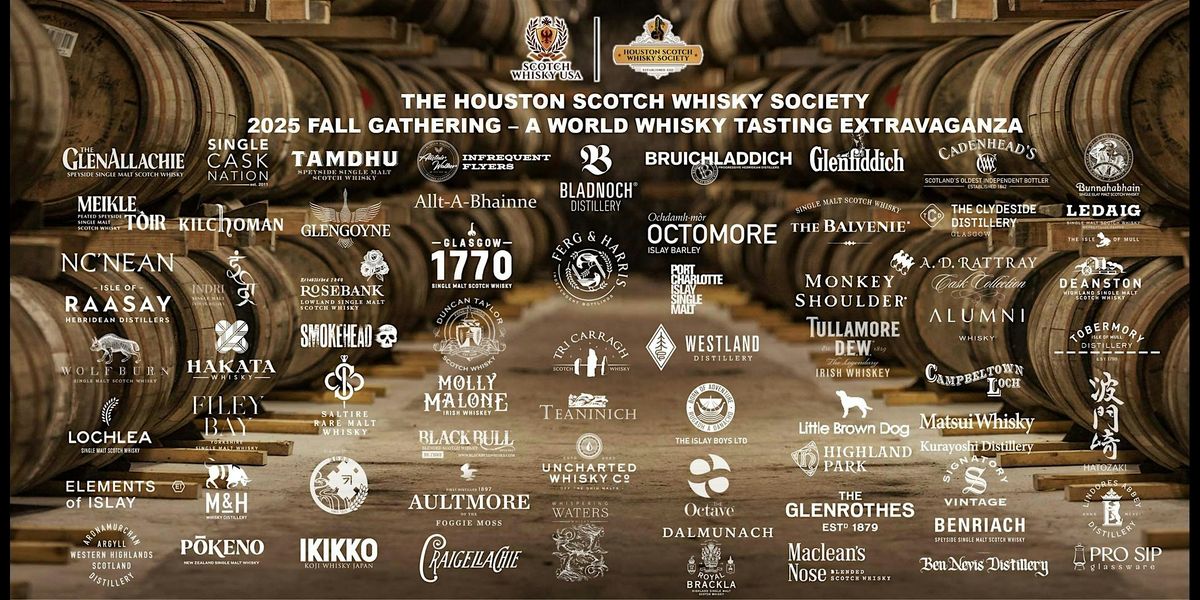 2025 Fall Gathering - A World Whisky Tasting Extravaganza