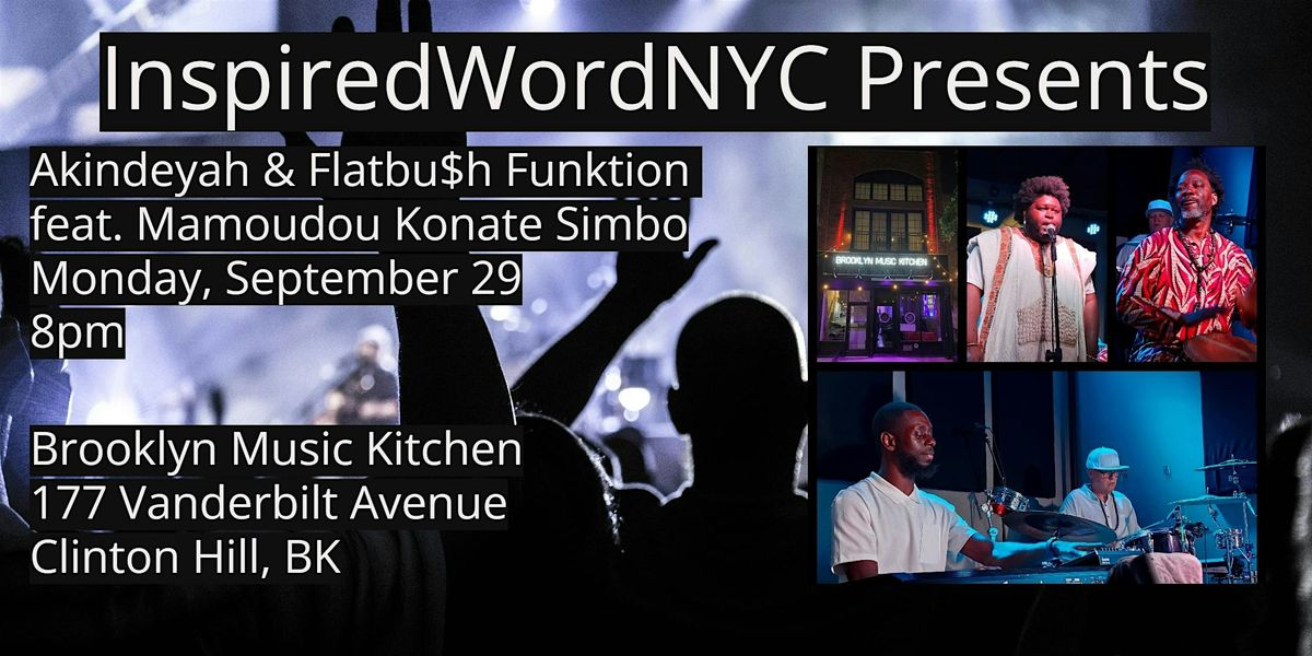 Akindeyah & Flatbu$h Funktion feat. Mamoudou Konate Simbo at BMK
