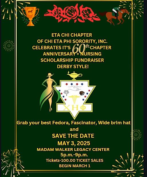 Chi Eta Phi, Eta Chi Chapter 60th Gala and Scholarship Fundraiser