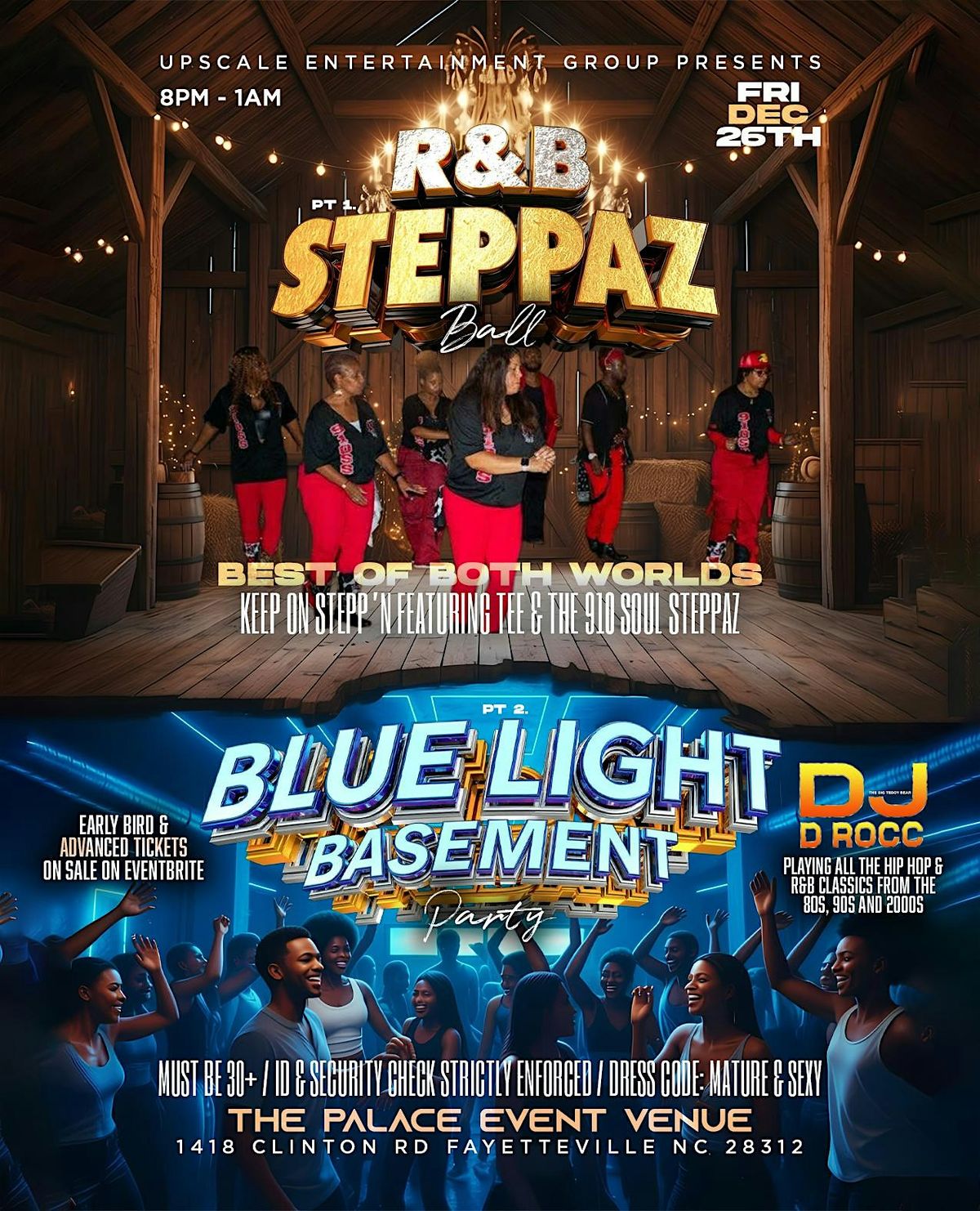 R AND B  &  STEPPAZ BALL" THE BEST OF BOTH WORLDS"