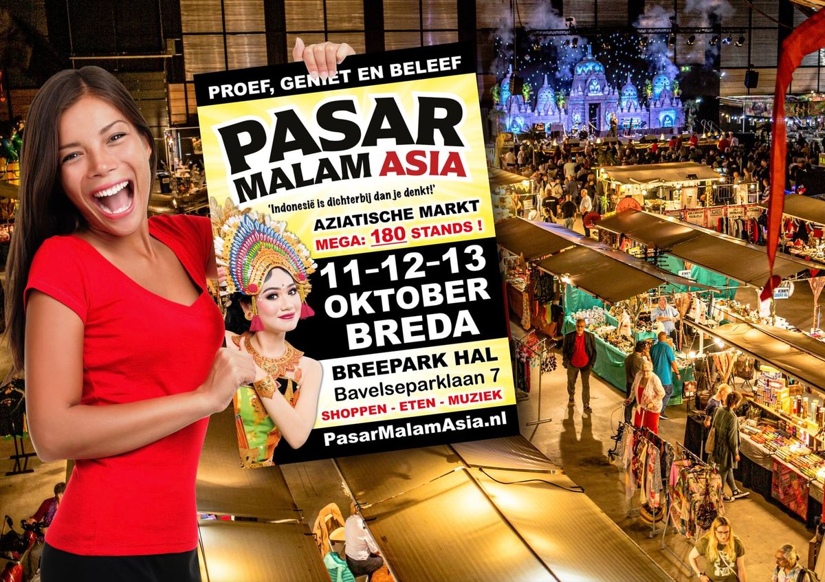 PASAR MALAM ASIA in Breepark Evenementenhal Breda