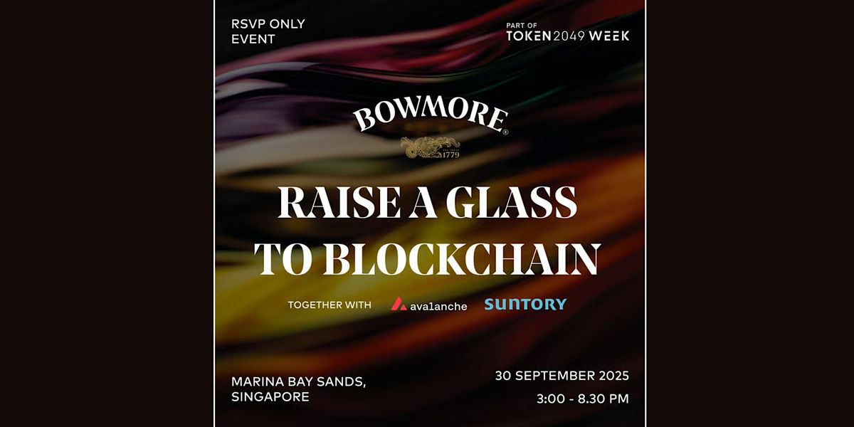 Bowmore x Avalanche - Raise a glass to blockchain