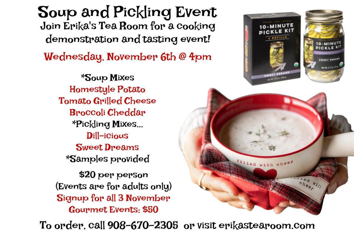 Soup and Pickling Event 