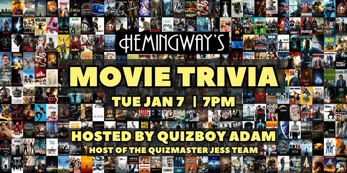 Movie Trivia with the Quizmaster Jess Team