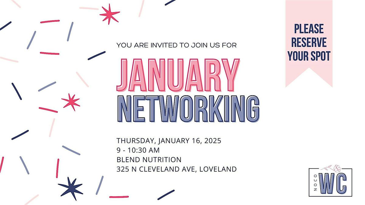 NoCo Women's Connect - January 2025 Networking