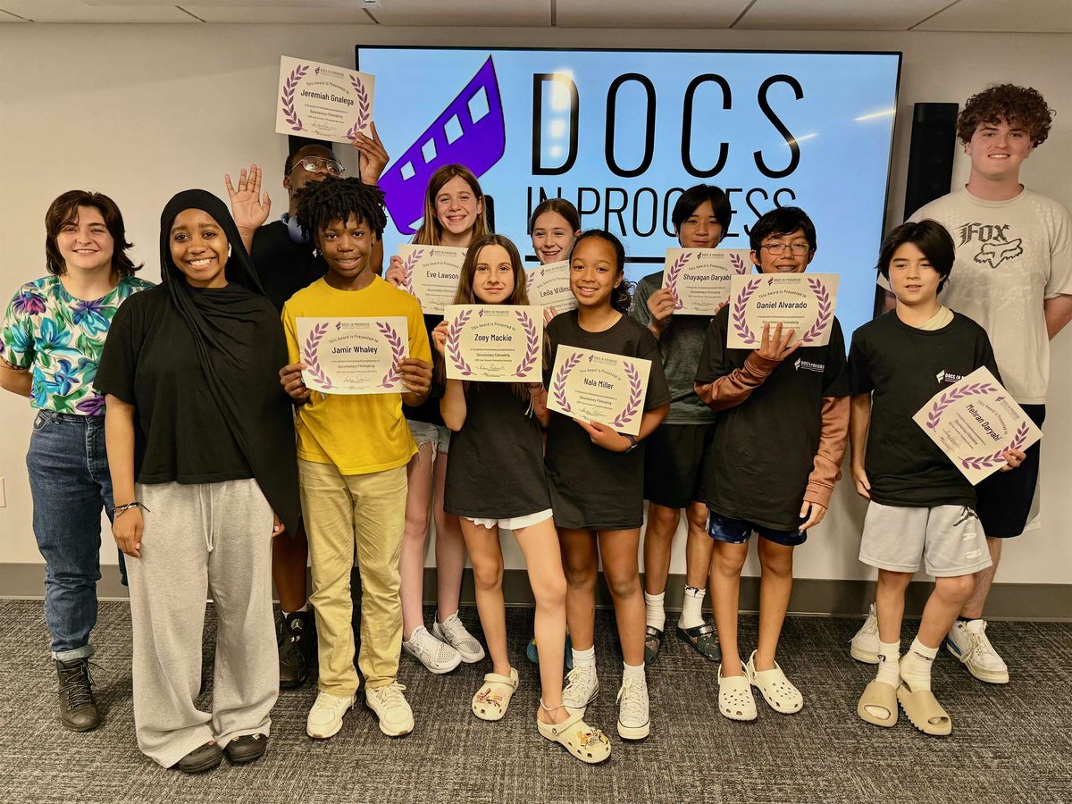 Summer Filmmaking Workshop Grades 4-6