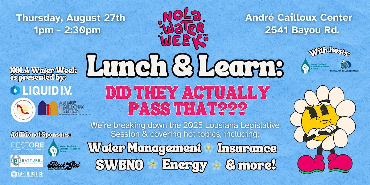 Lunch & Learn: Did they actually pass that???