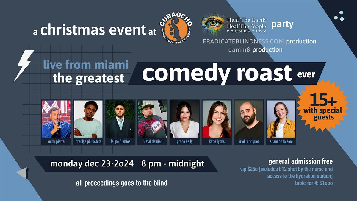 live from miami the greatest comedy roast ever