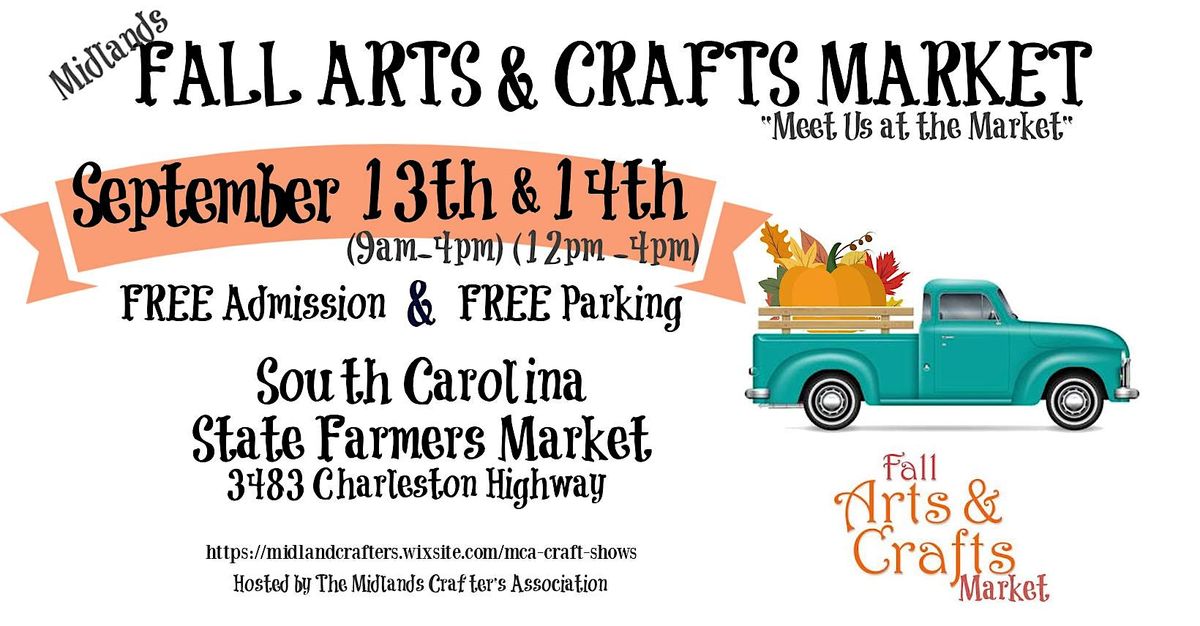 2025 Midlands Fall Arts & Crafts Market