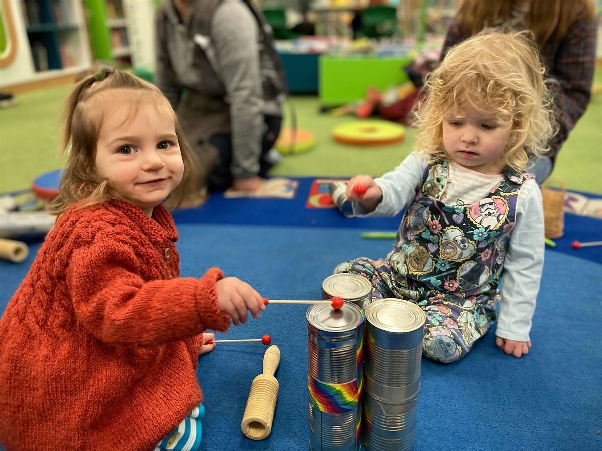 Little Notes music sessions for 0-4s at Ripon Library - 2nd session 11.30am