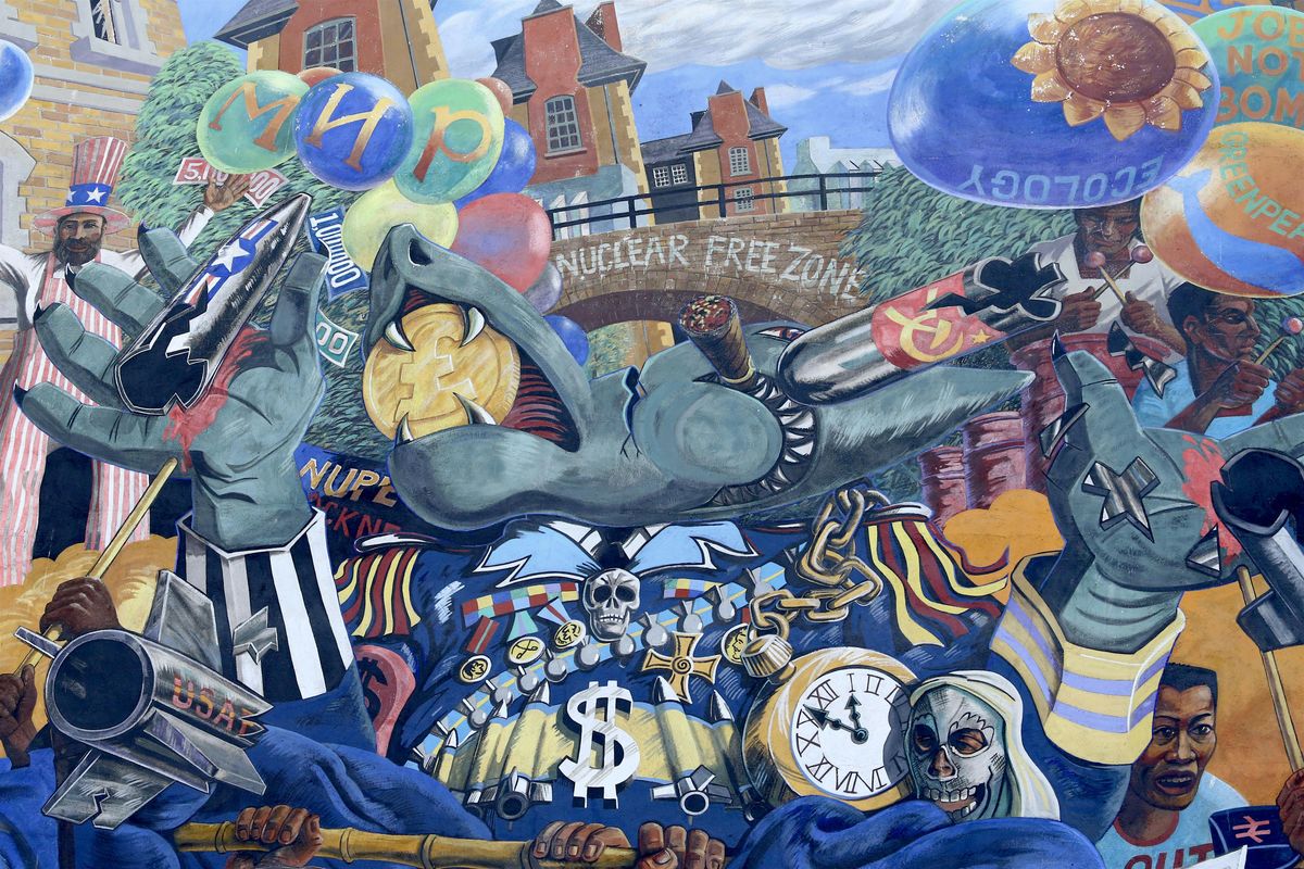 The Hackney Peace Carnival Mural Unwrapped - Panel Discussion & exhibition