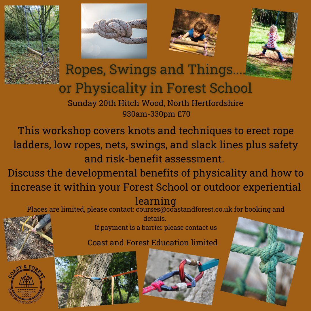 Ropes, Swings & Things-Physicality in Forest School