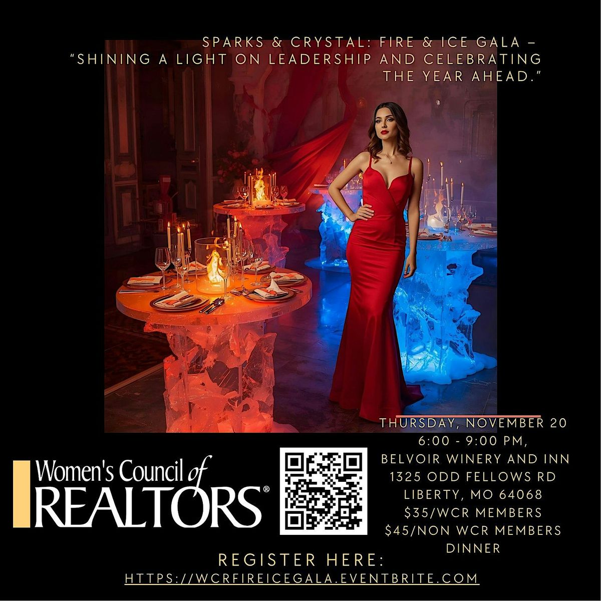 WCR Sparks & Crystal: Fire & Ice Gala \u2013   Shining a light on leadership