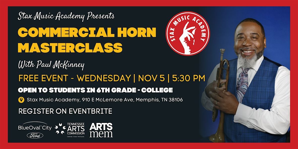 Commercial Horn Masterclass with Paul McKinney