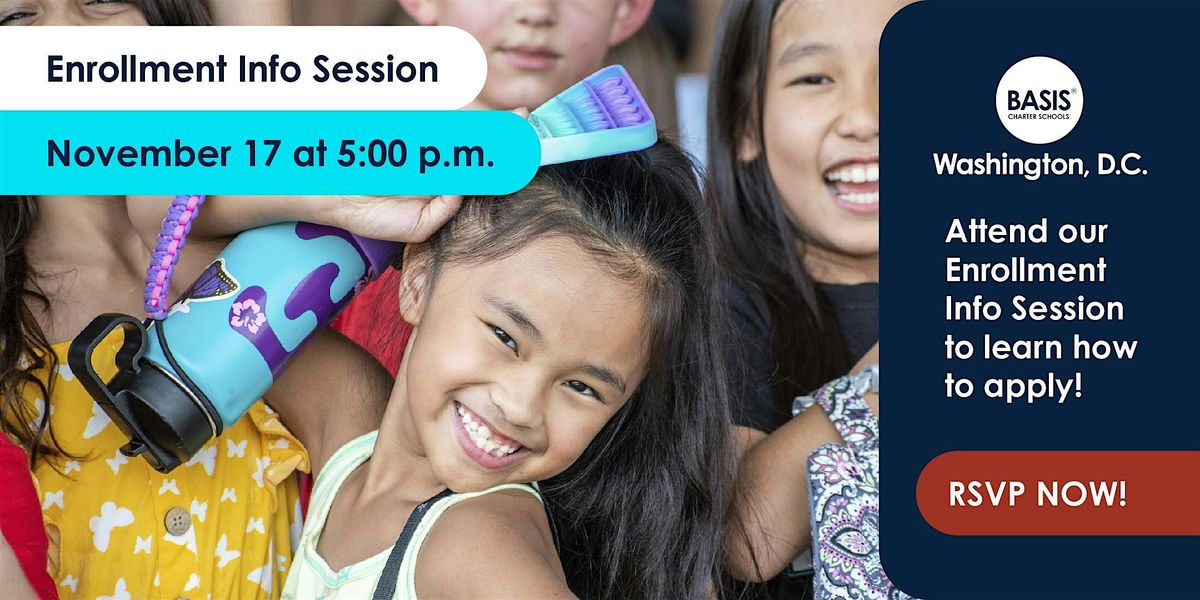 Enrollment Info Session at BASIS Washington, D.C.