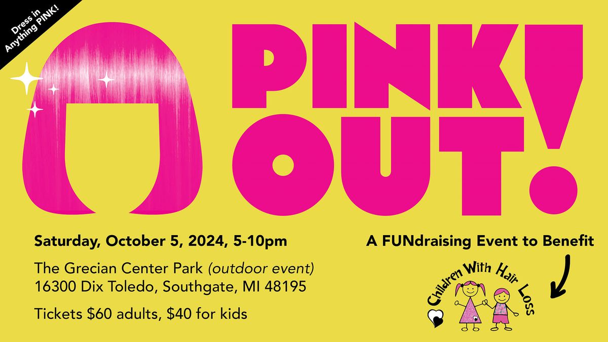 PINK-OUT! for Children With Hair Loss event \ud83e\ude77