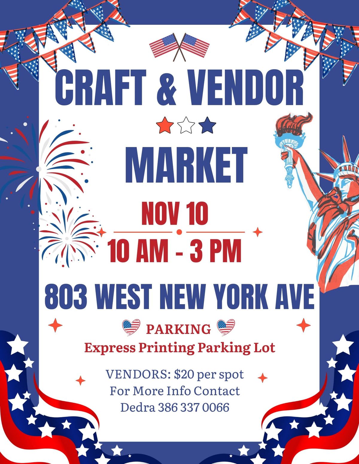 November Craft & Vendor Market