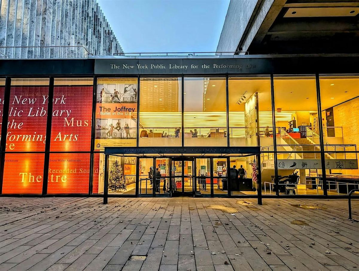 The Art Meetup NYC Open Mic & Mixer at Lincoln Center