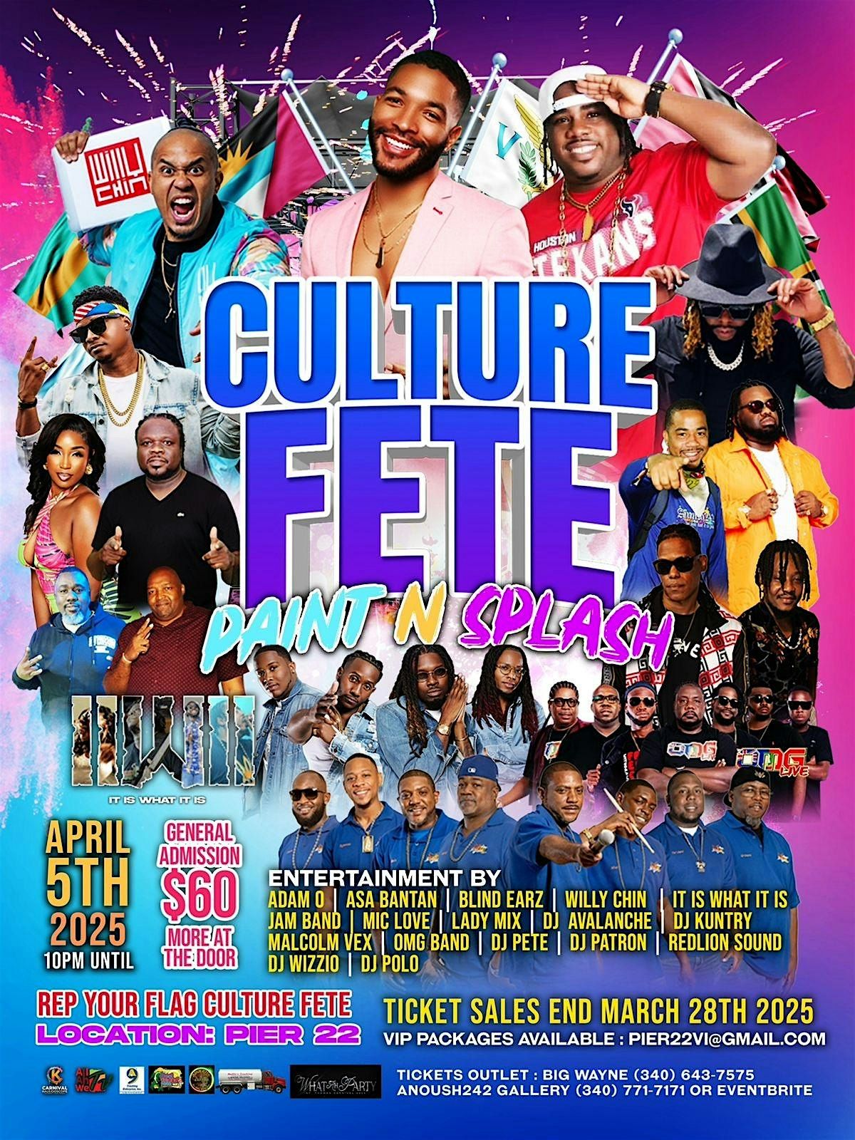 Culture Fete - Paint n Splash