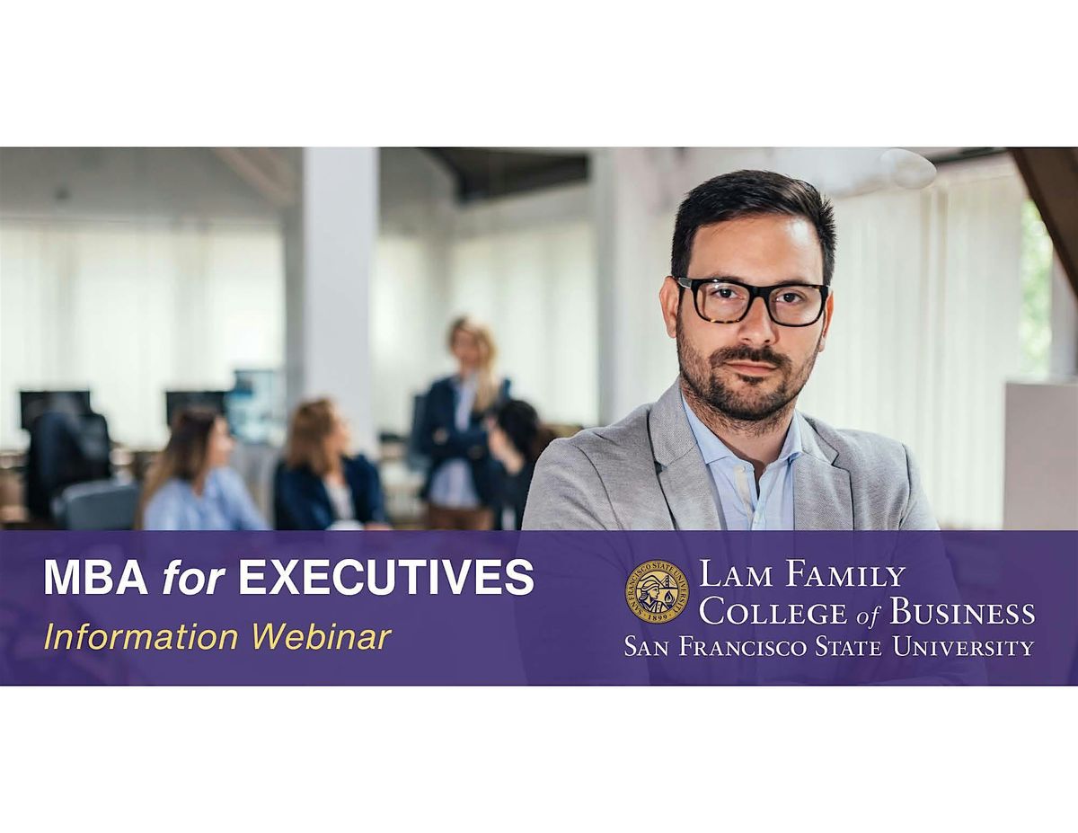 MBA for Executives - Information Webinar