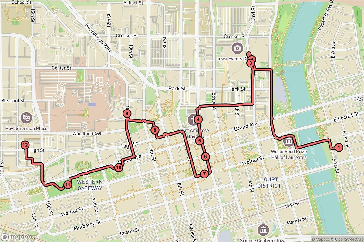 Des Moines Audio Tour: Landmarks, Laws, and Legends Unveiled