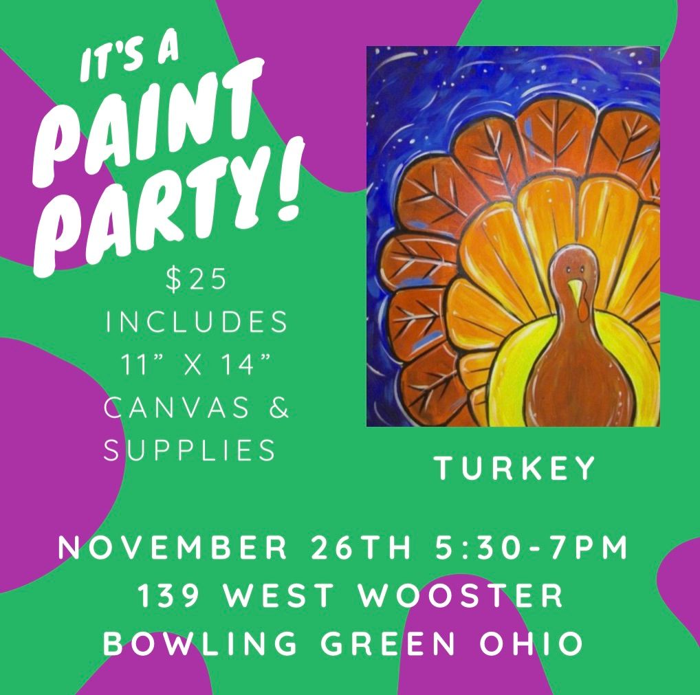 Turkey Paint Party