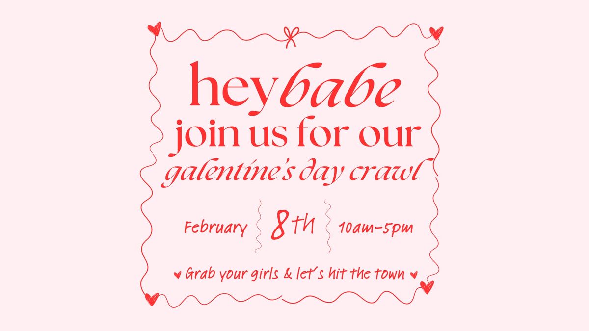 3rd Annual Galentine\u2019s Day Crawl