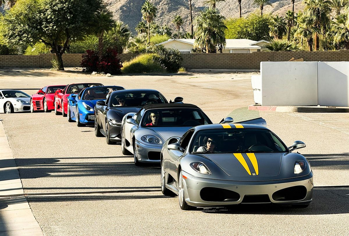 Ferrari Of Rancho Mirage Rally to Julian Pie Co.