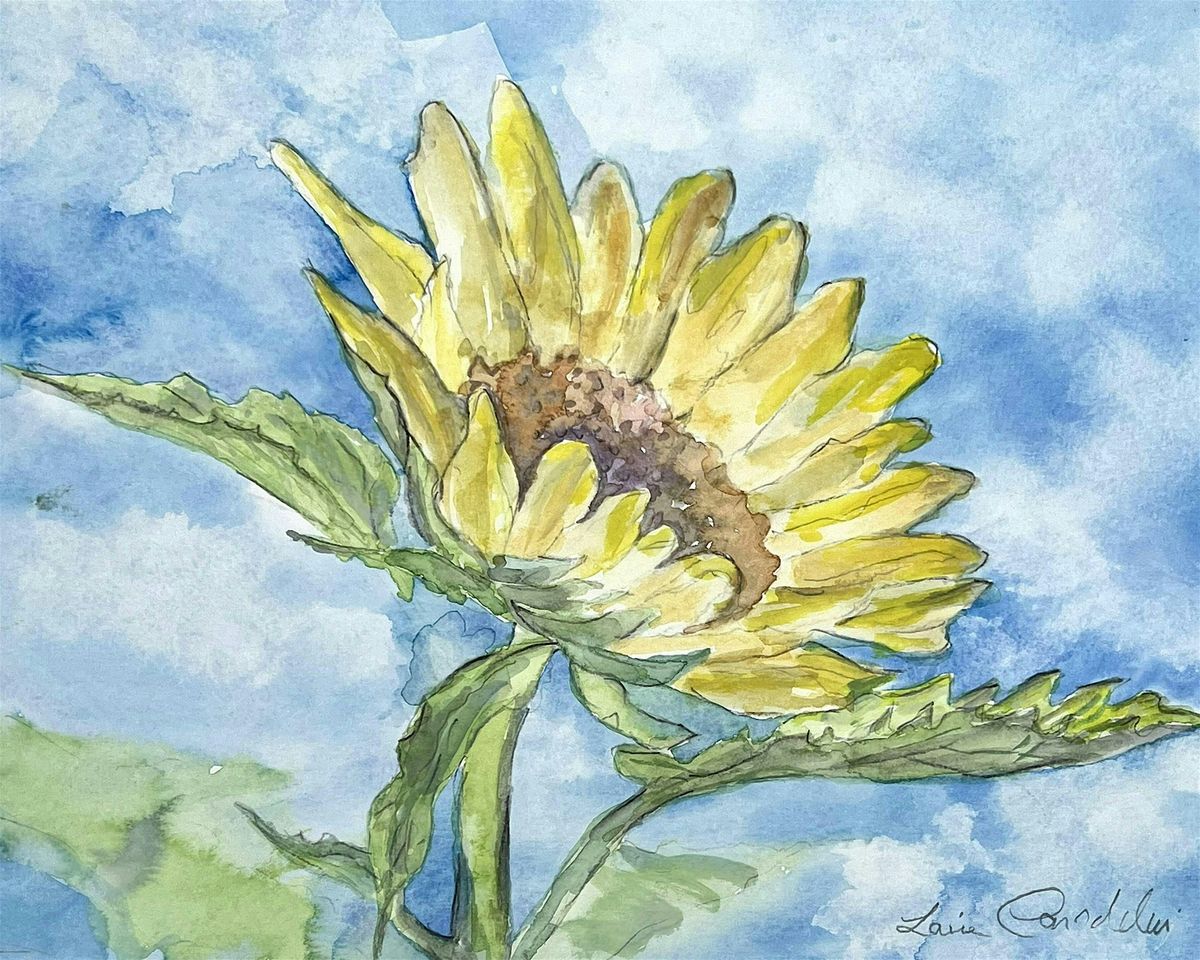 Watercolor Workshop- Sunflower