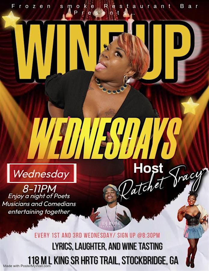 Wine Up Wednesdays with Lyrics and Laughter