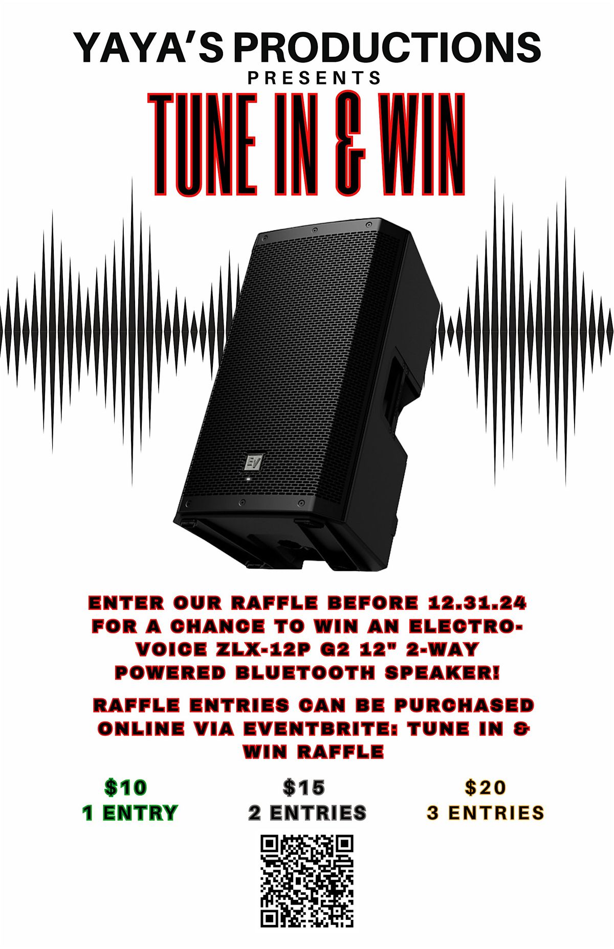 TUNE IN & WIN: RAFFLE