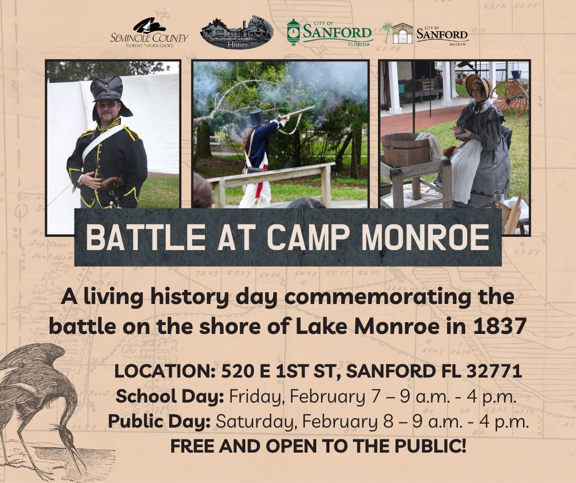 Battle at Camp Monroe - Living History Encampment