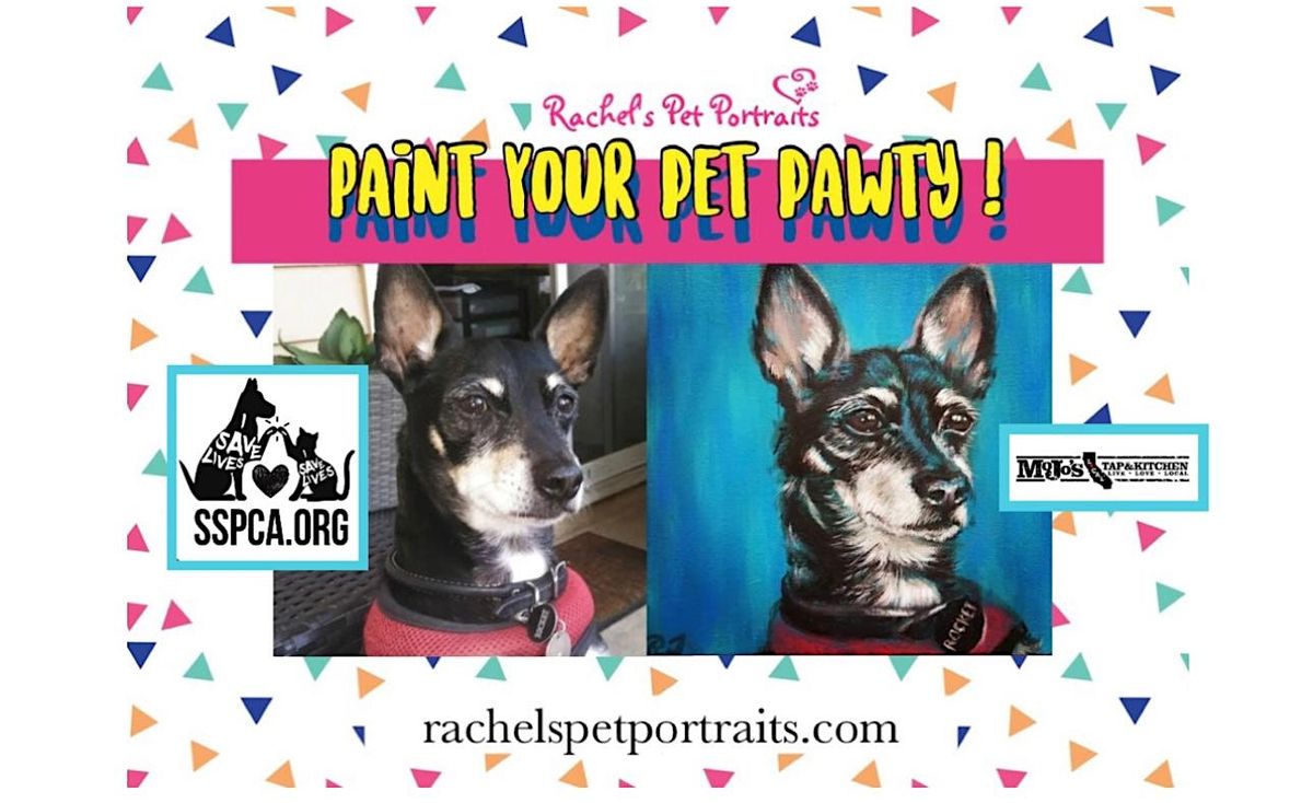 Paint Your Pet Pawty! FUNdraiser\/Adoption Event FUR SSPCA! At Mojos!!