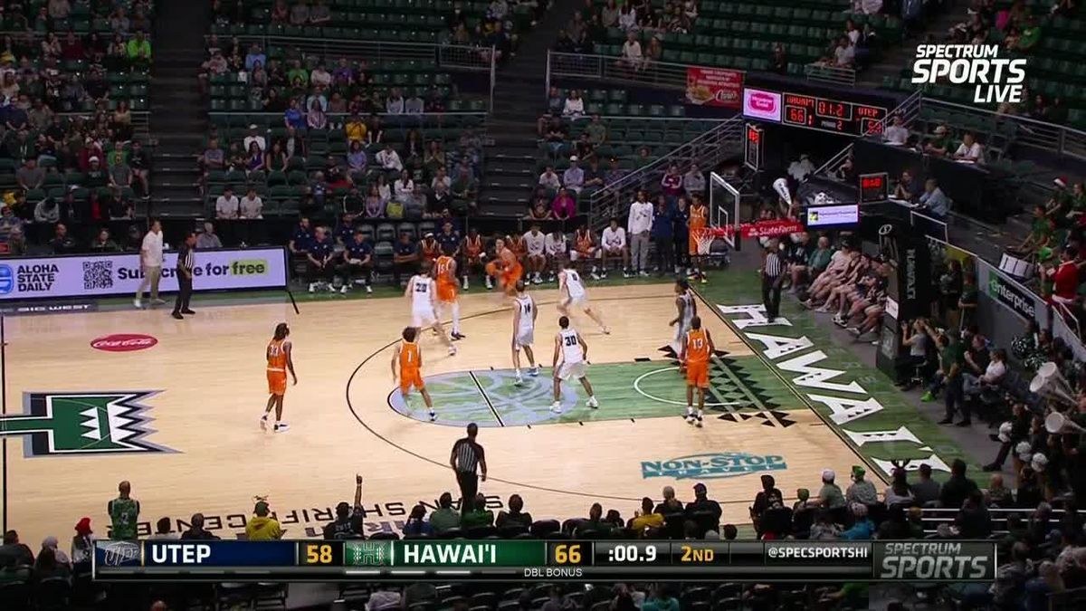 UTEP Miners vs. Hawaii Rainbow Warriors